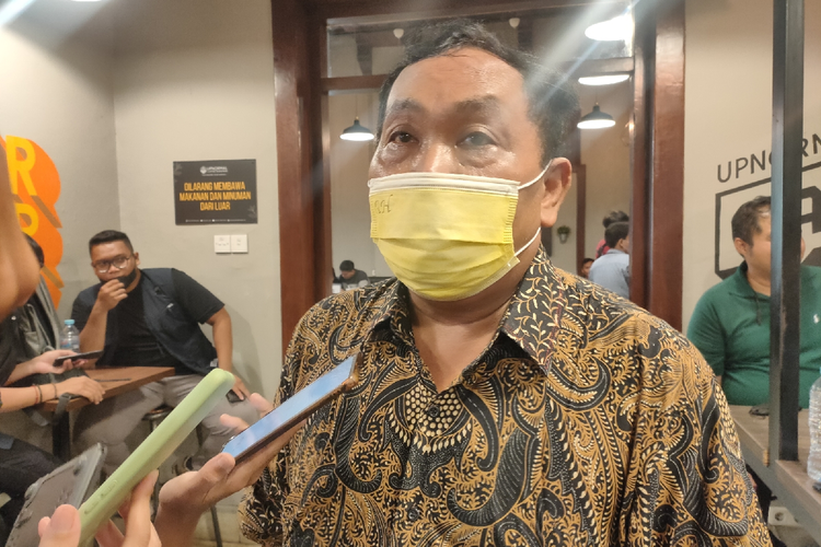 Politikus Gerindra Arief Poyuono ditemui di kawasan Cikini, Jakarta Pusat, Minggu (19/12/2021).