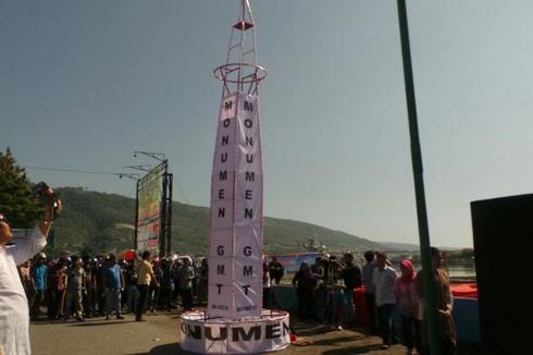 Ada Monumen Gerhana Matahari Total di Luwuk