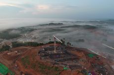 Kabut Menyelimuti Pagi dan Malam, IKN Seperti Kota Tersembunyi