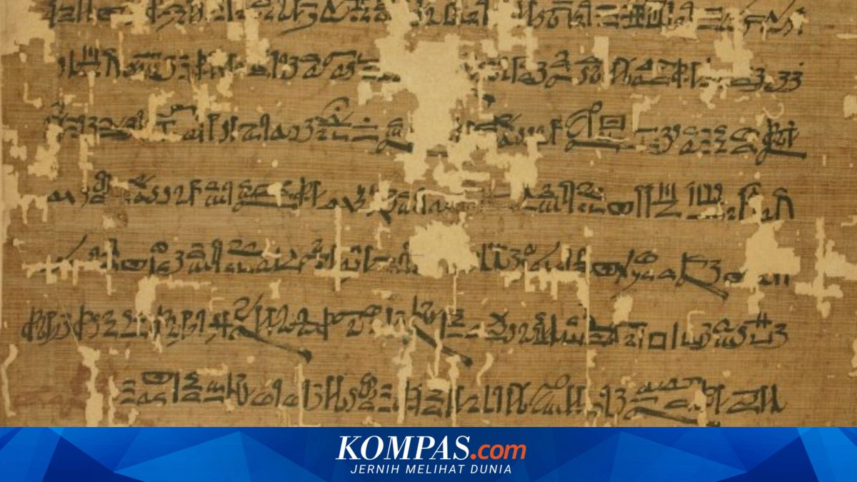 Papirus Hangus akibat Letusan Vesuvius Akhirnya Berhasil Dibaca dengan Bantuan AI