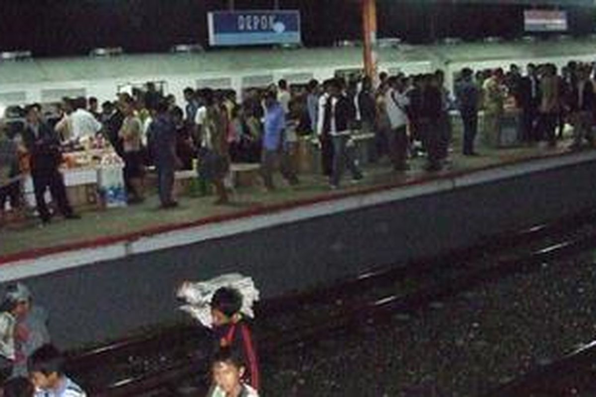 Ilustrasi: Stasiun Depok