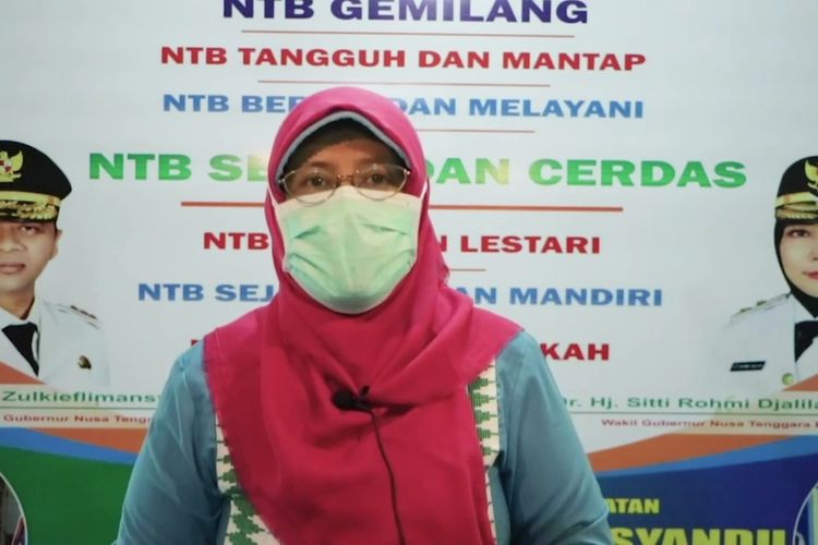Kepala Dinas Kesehatan NTB, dr. Nurhandini Eka Dewi