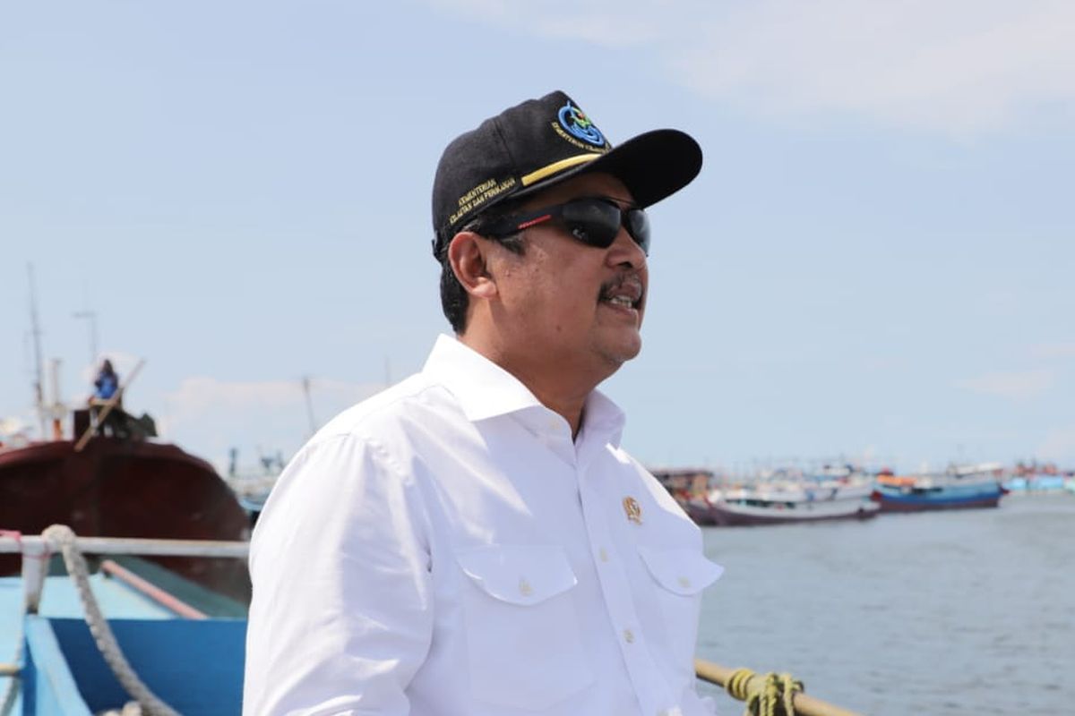 Minister of Maritime Affairs and Fisheries Sakti Wahyu Trenggono.