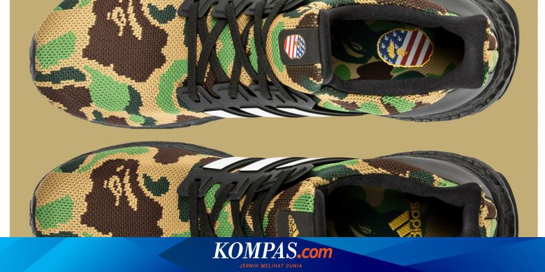 Harga sepatu bape x adidas shop