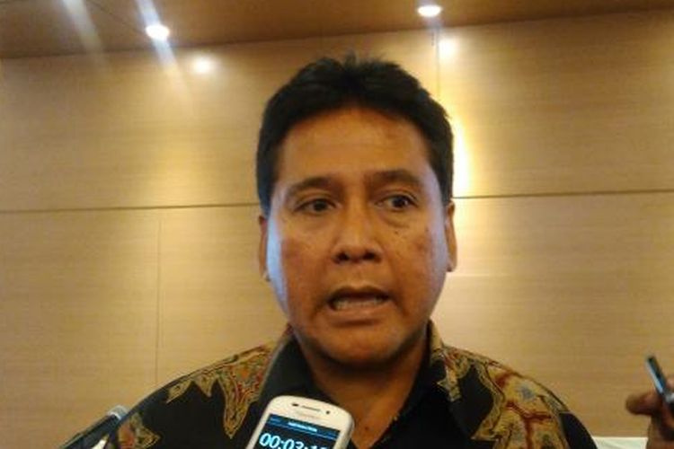 Ketua Umum Apindo Haryadi Sukamdani di Kantor Apindo Jakarta, Selasa (20/12/2016).