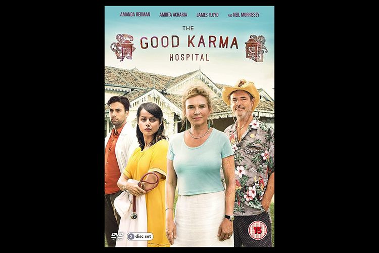 Poster serial The Good Karma Hospital (2017). Tayang di Mola TV