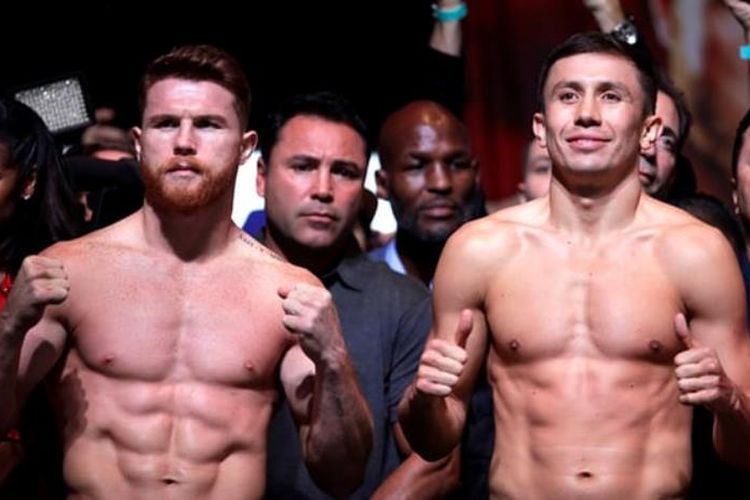 saul canelo Alvarez dan Gennady Golovkin