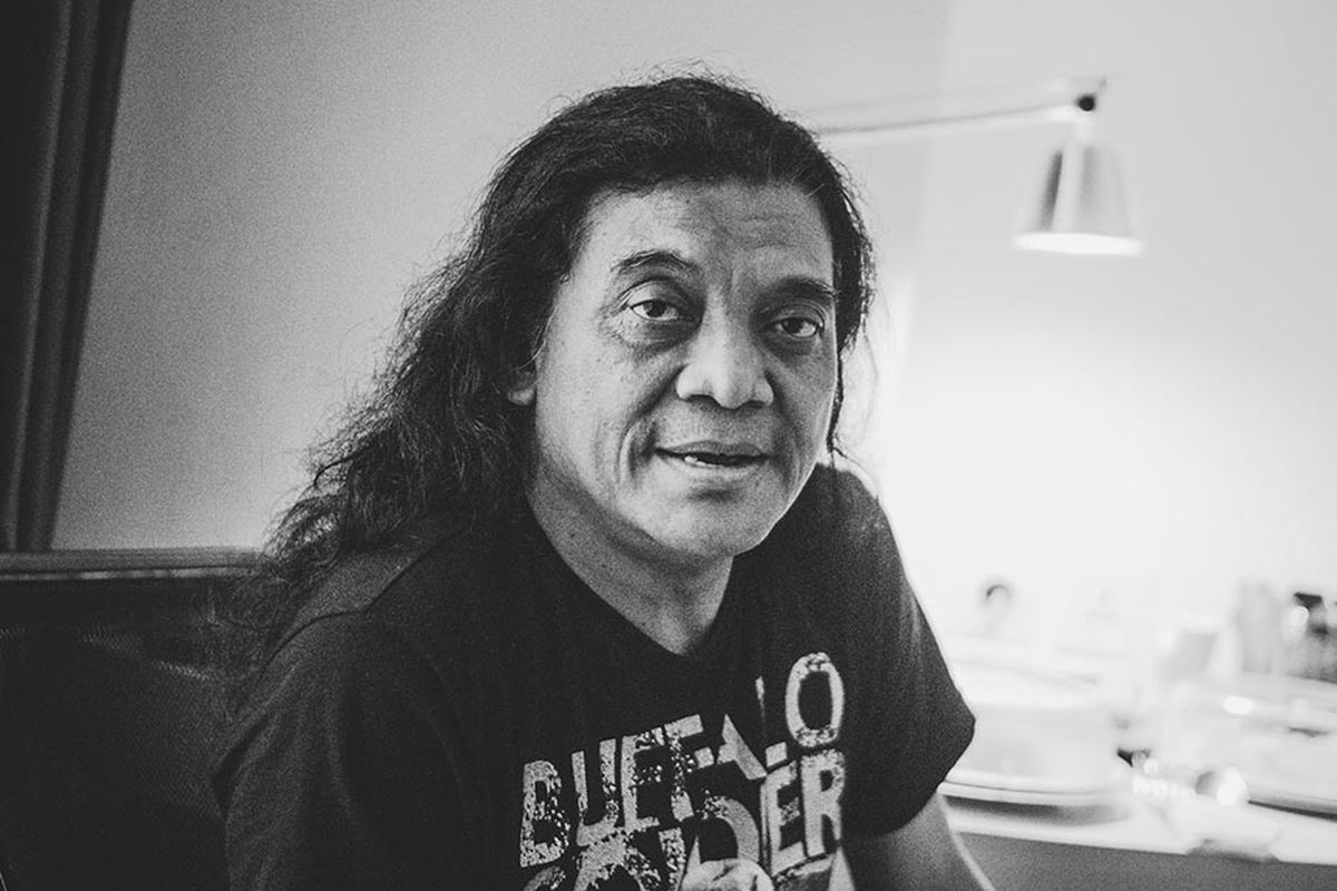 Foto dirilis Senin (9/3/2020), memperlihatkan potret penyanyi campursari Didi Kempot di salah satu kamar hotel di Kemayoran, Jakarta. Musik campursari milik Didi Kempot yang hampir semua liriknya bercerita tentang patah hati tengah merasuki kalangan milenial dan mampu menembus lintas generasi.