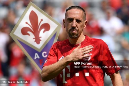 Resmi Berlabuh ke Fiorentina, Franck Ribery Jadi Rekrutan Ke-7