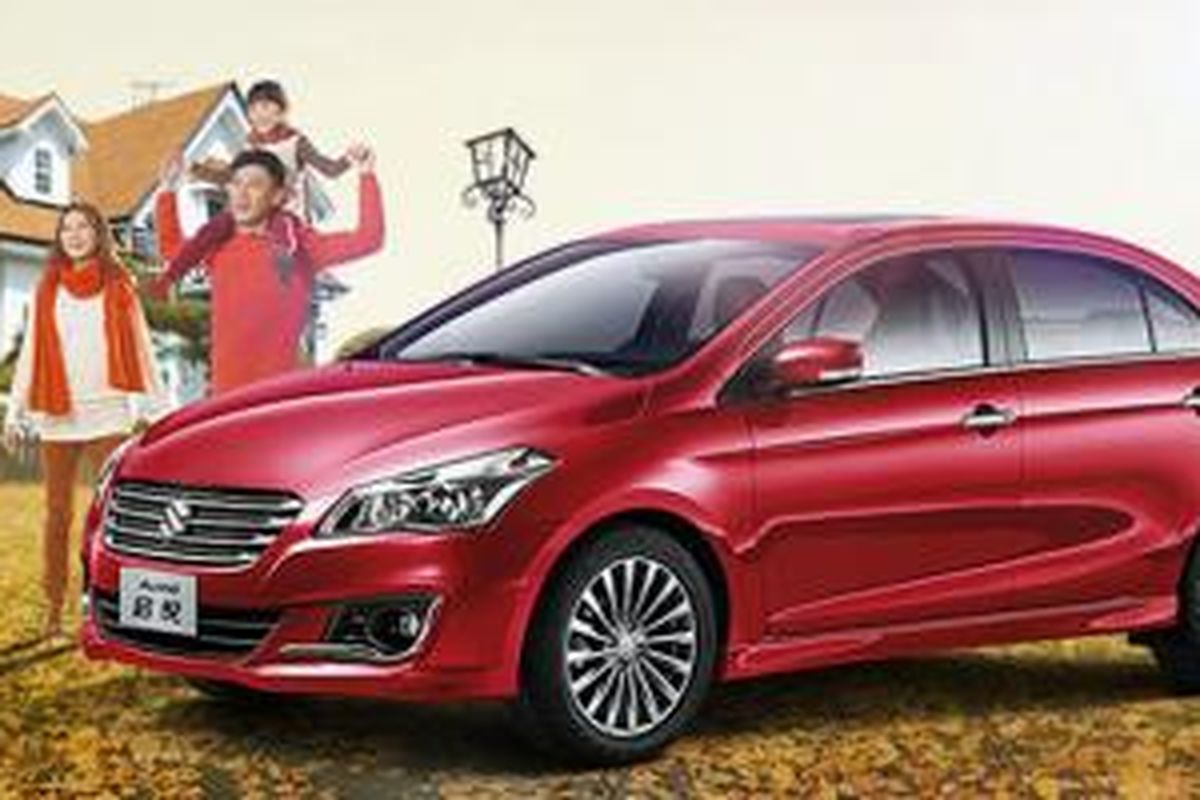 Suzuki Alivio meluncur di China dengan harga terendah 84.900 yuan atau berkisar Rp 173 juta. 
