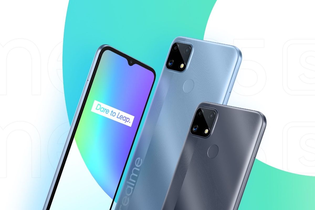 Ilustrasi Realme C25s.