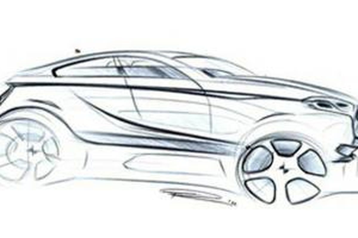 Sketsa BMW X2 