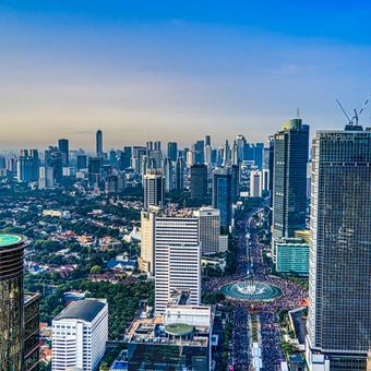 Pertumbuhan ekonomi Indonesia kuartal I 2025 tercatat sebesar 4,87 persen secara tahunan (year-on-year/yoy), melambat dibandingkan capaian pada kuartal IV-2024 yang tumbuh 5,02 persen dan kuartal I-2024 yang tumbuh 5,11 persen.