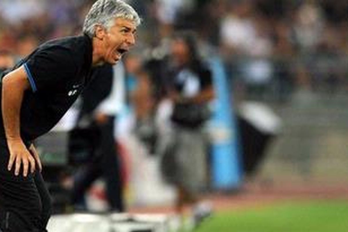 Pelatih Inter Milan, Gian Piero Gasperini.