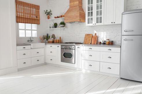 6 Cara Memilih Lantai Dapur agar Ruangan Tampak Lebih Besar
