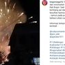 Toko Petasan Terbakar di Leuwiliang, Langit Bogor Dihujani Ledakan Kembang Api