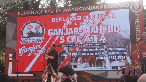 Terima Dukungan Relawan Solata, Ganjar Yakin Menang Mutlak di Toraja