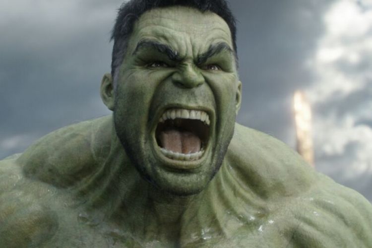 Superhero Hulk dalam film diperankan oleh Mark Ruffalo.