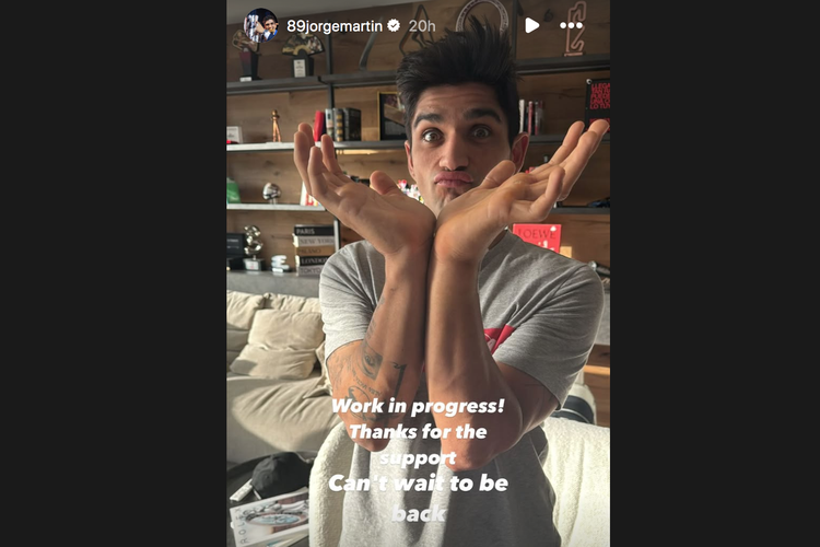 kabar terbaru Jorge Martin usai alami cedera