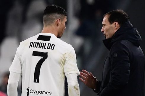 Ronaldo Siap Tampil Lagi Bela Man United, Allegri Kirim Pesan