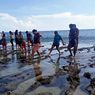 Pantai Pasir Putih Lia Mbala NTT Ramai Wisatawan pada H+3 Lebaran 2022