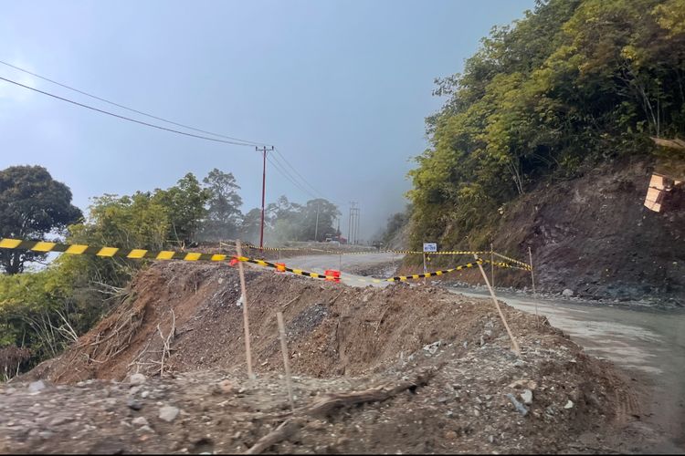 Jalur Malalak Belum Layak, Pemudik Diminta Waspada Longsor Lintas Padang-Bukittinggi