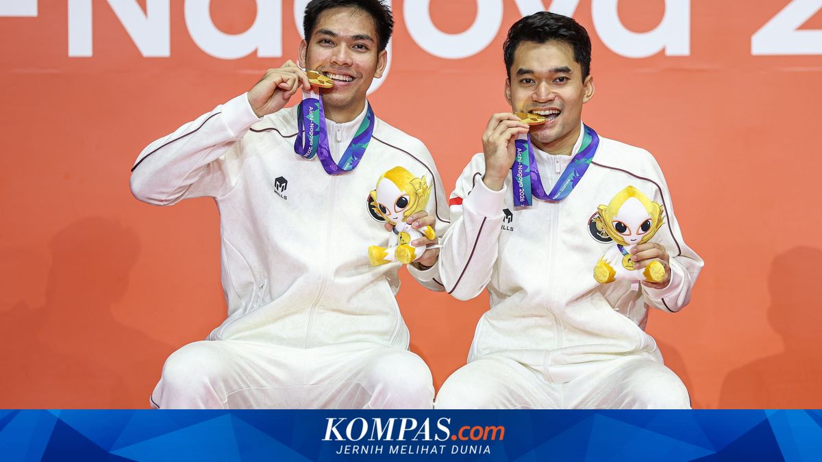 Leo Rolly Carnando and Daniel Marthin win Asian Games gold