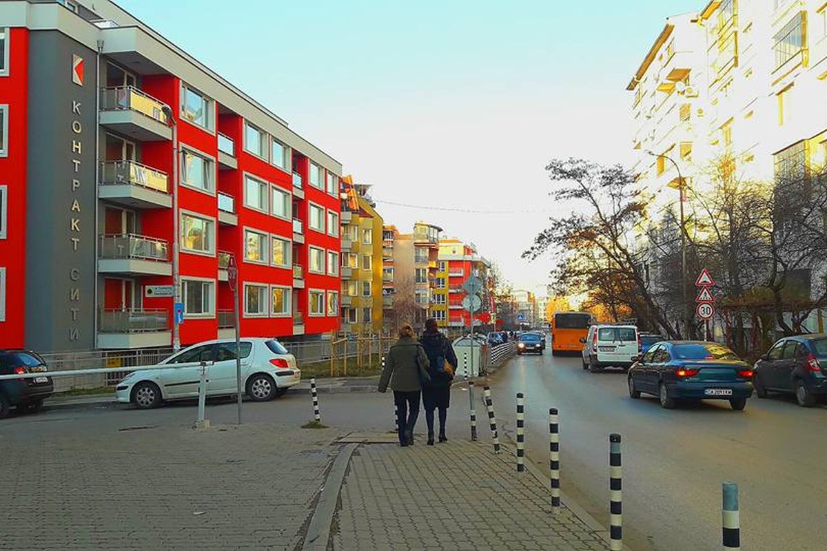 Apartemen di kawasan Mladost, Bulgaria.