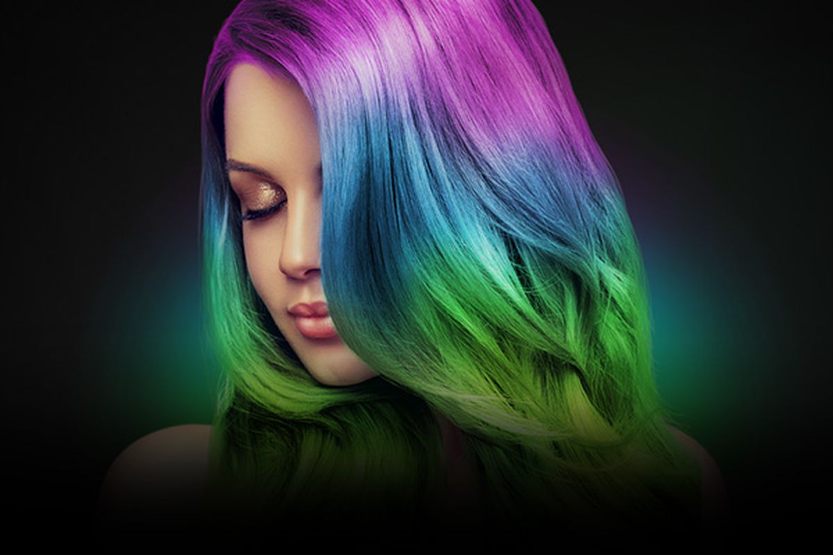 Ilustrasi produk Razer Rapunzel Chroma Hair Dye.