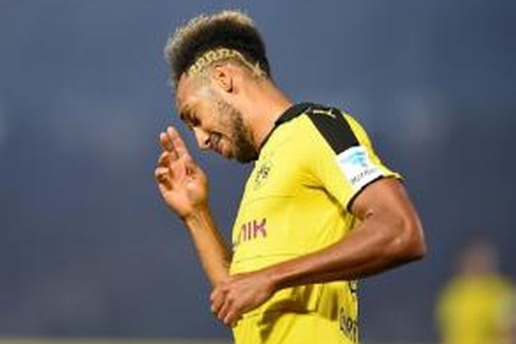 Striker Borussia Dortmund, Pierre-Emerick Aubameyang.
