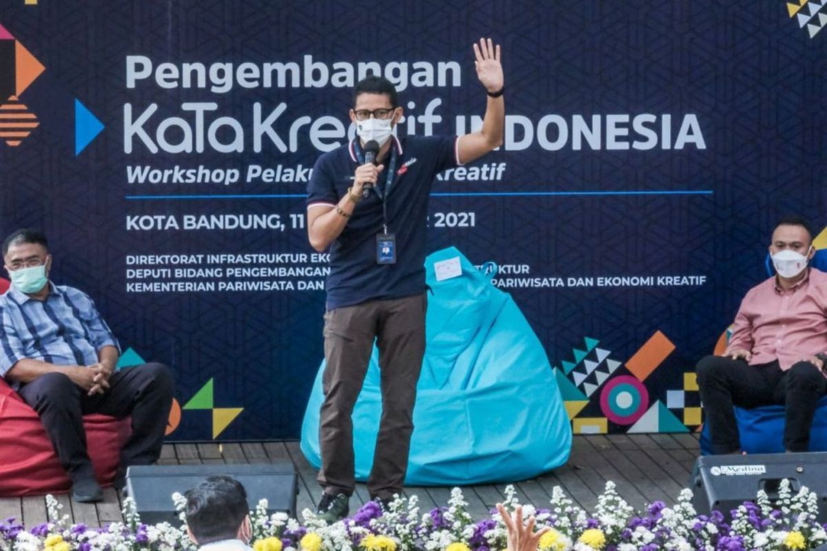 Menteri Pariwisata dan Ekonomi Kreatif, Sandiaga Uno.