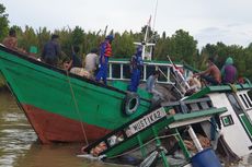 Terjebak Pusaran Air, Kapal Pengangkut Sembako dan Alkes Karam