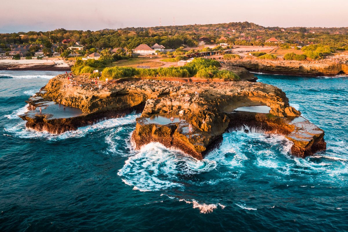 Devils Tear di Nusa lembongan, Klungkung, Bali