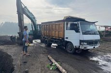 Polisi Kulon Progo Sita Truk, Ekskavator dan Mesin Sedot dari Penambangan Pasir Liar Sungai Progo