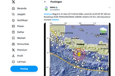 Analisis Gempa M 5,0 Pangandaran dan Daerah yang Merasakan Getarannya