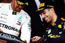 Lewis Hamilton dan Daniel Ricciardo Satu Suara Soal Rivalitas