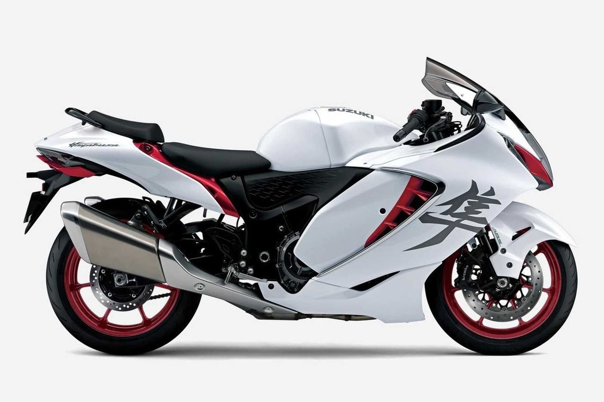 Suzuki melansir 21 warna baru buat motor sport legendaris Suzuki Hayabusa. 