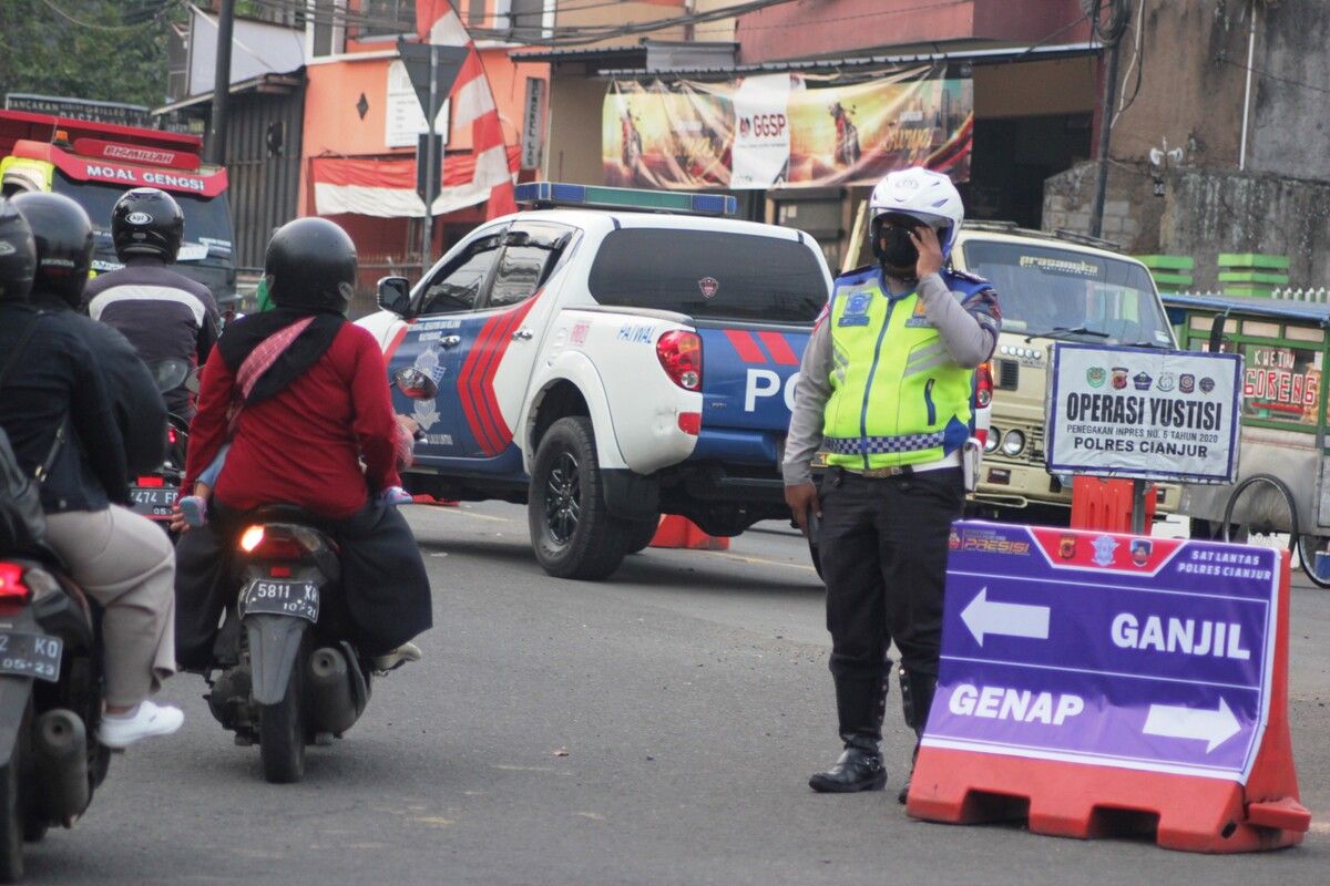 Ganjil Genap di Jalur Puncak Berlaku Mulai Hari Ini