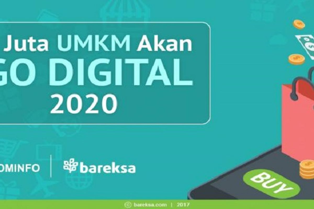 6 Juta UMKM Akan go digital tahun 2020. (Bareksa/SH)