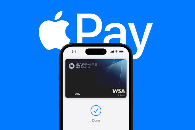 Ilustrasi layanan Apple Pay.