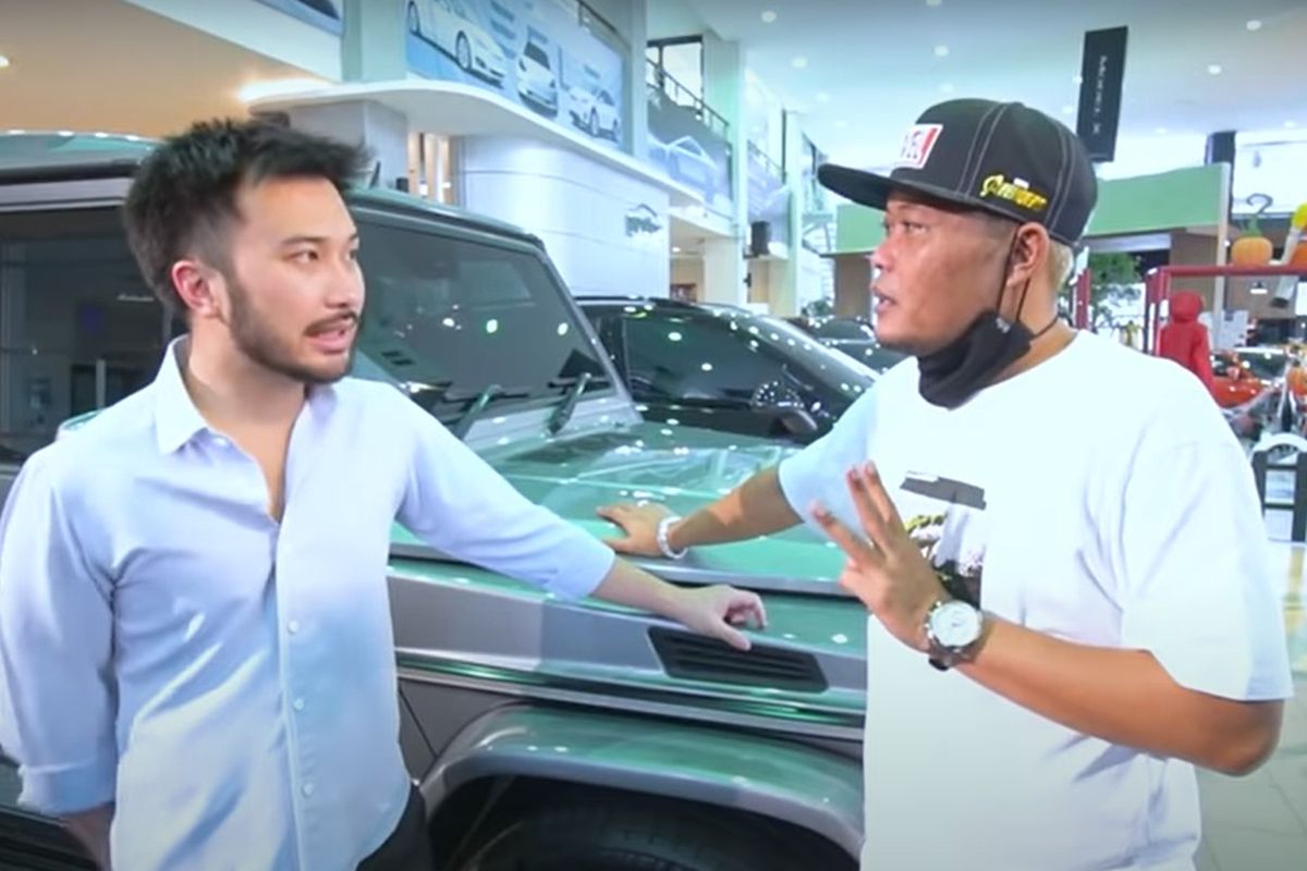 Diajak Drifting Rudy Salim, Sule: Aduh, Emak!