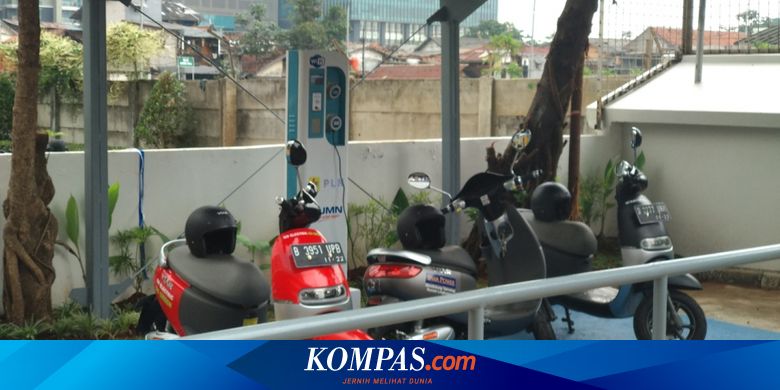 Keren Gedung Ini Sediakan Charger  Sepeda  Motor Listrik 