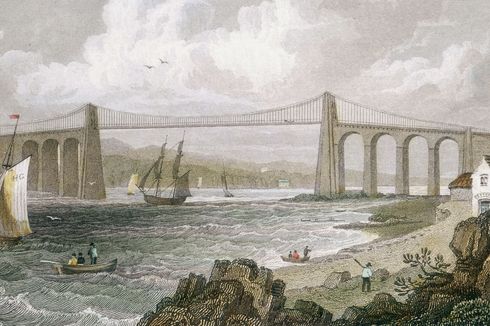 Hari Ini dalam Sejarah: Menai Bridge, Jembatan Gantung Modern Pertama Dunia Dibuka