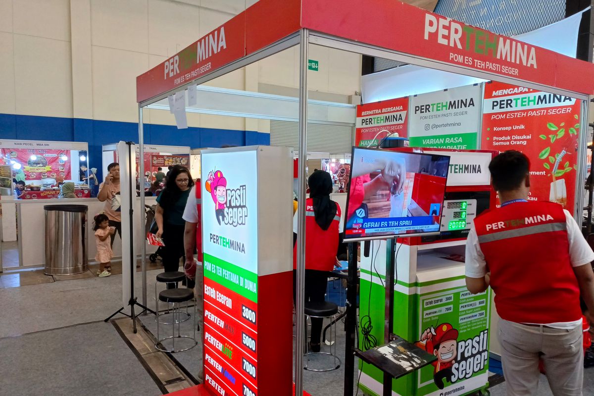 Produk Pertehmina (2) saat pameran IFBC 2023 di ICE BSD pada Jum'at (3/11/2023) 