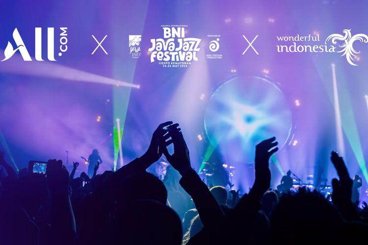Ilustrasi panggung Jakarta International BNI Java Jazz Festival 2024 pada 24-26 Mei 2024 mendatang.