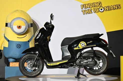 Honda Scoopy Versi Minion Meluncur, Cuma Ada 6.000 Unit