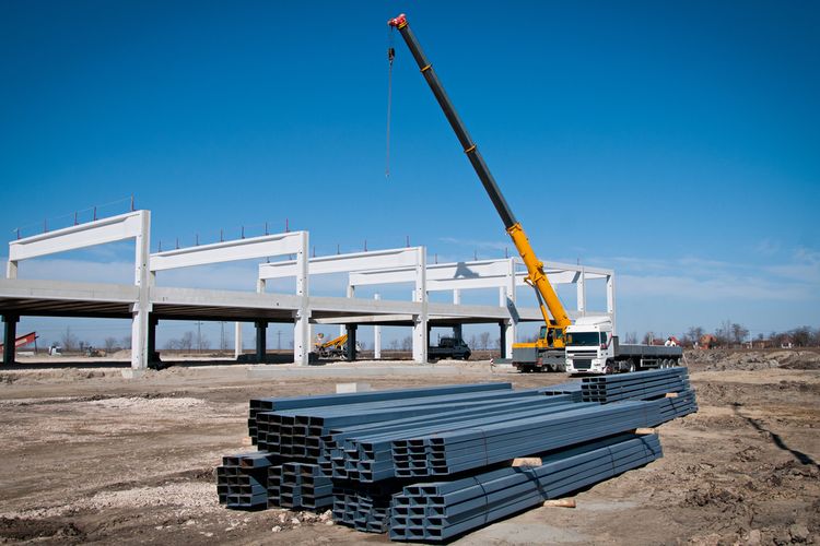 Ilustrasi industri baja.