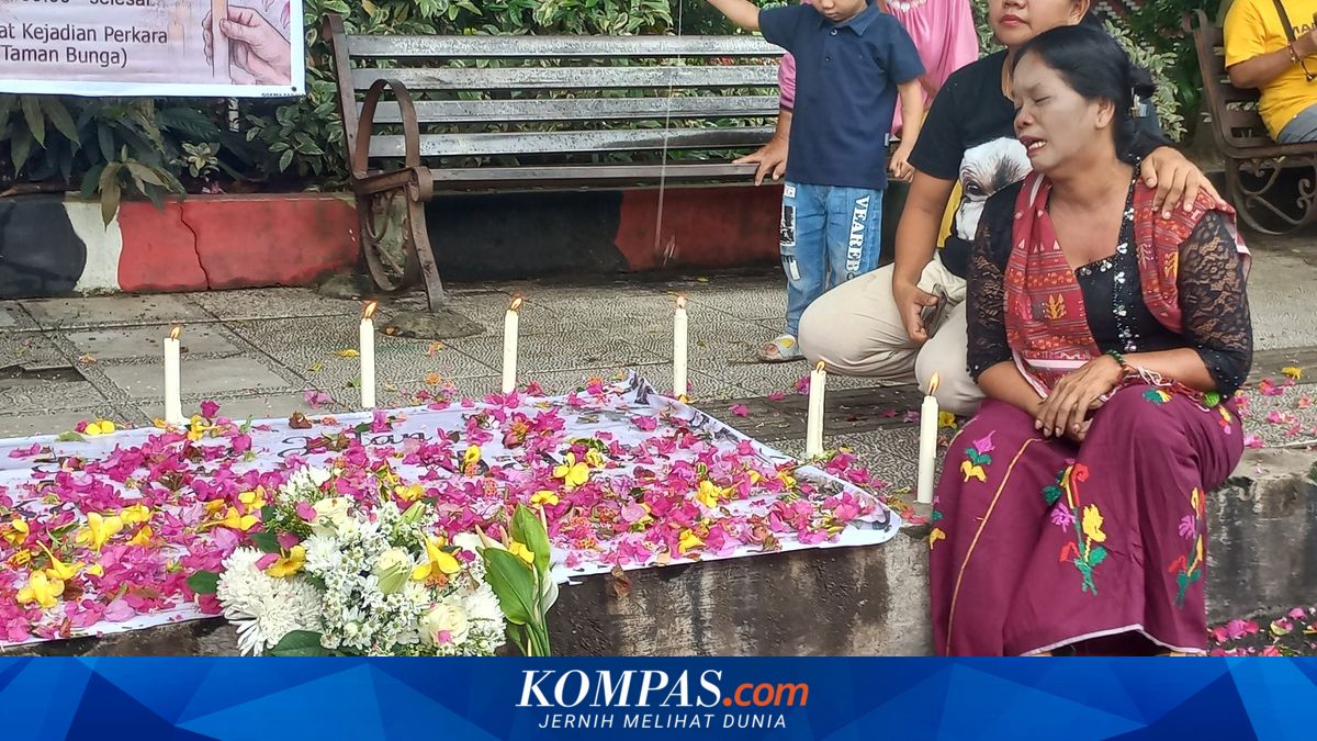 Tabur Bunga di TKP Penganiayaan Maut, Ibu Korban: Cukup Anakku yang Mengalaminya