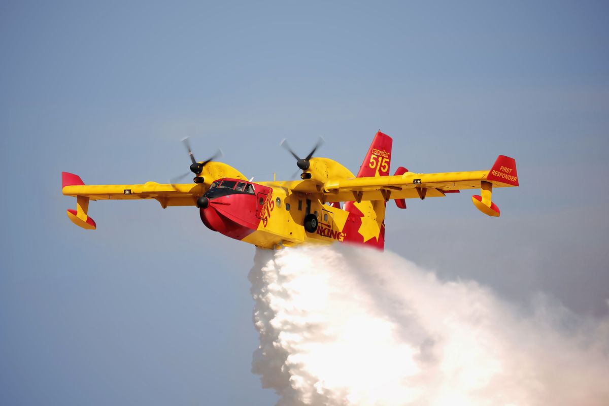 Pesawat amfibi Viking Air CL-515.