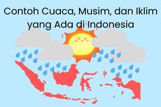 Contoh Cuaca, Musim, dan Iklim yang Ada di Indonesia